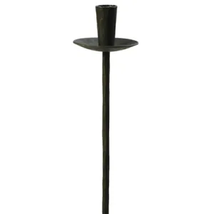Black Iron Stake Taper Holder & Hanging Ring