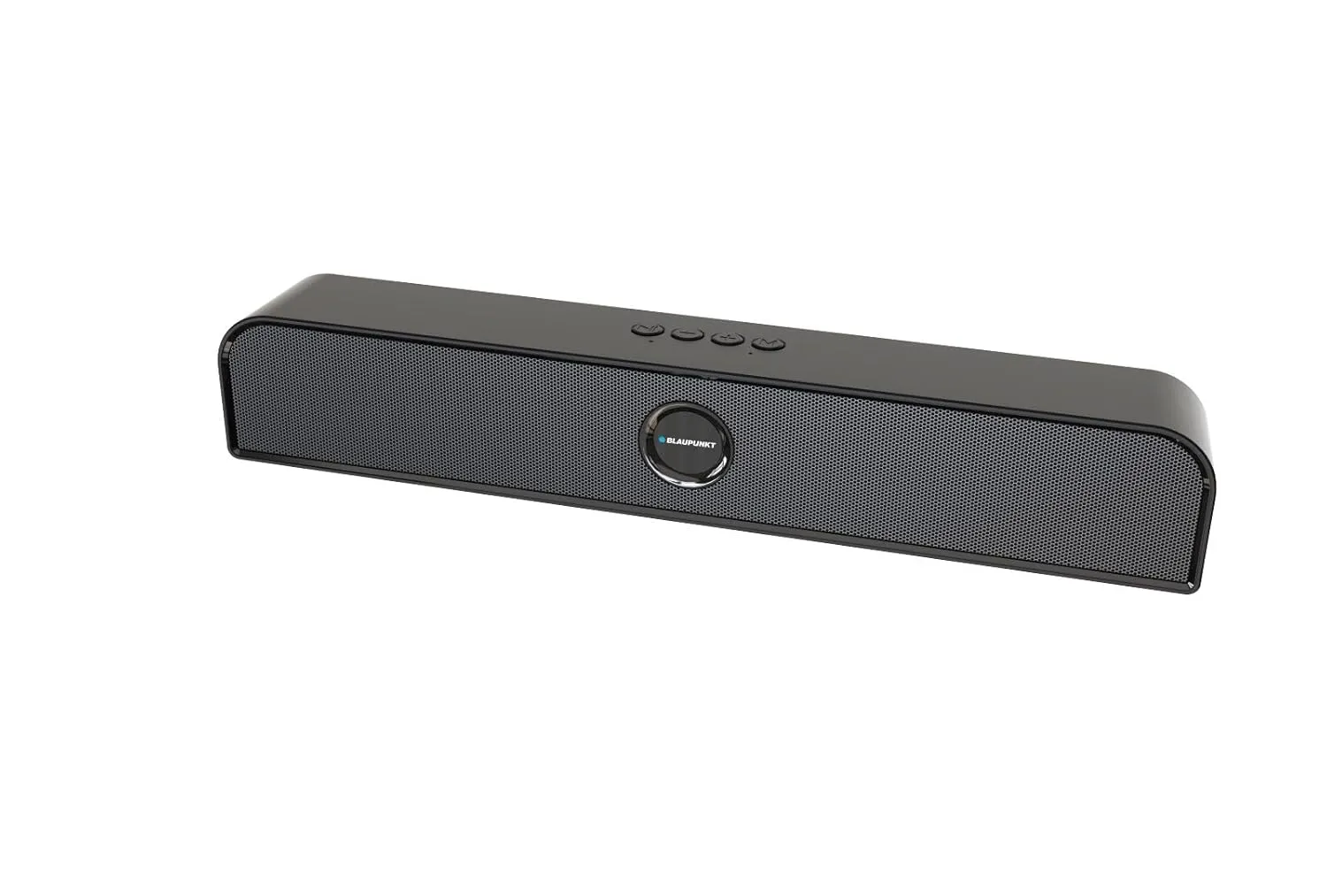 Blaupunkt SBA10 Gold 16W Bluetooth Soundbar Speaker for TV with Bluetooth, AUX, USB, TWS Mini Soundbar for TV/PC/Projectors/Tablet Black