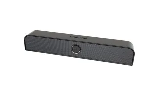 Blaupunkt SBA10 Gold 16W Bluetooth Soundbar Speaker for TV with Bluetooth, AUX, USB, TWS Mini Soundbar for TV/PC/Projectors/Tablet Black