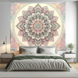 Bohemian Flourish Wild Indian Mandala Tapestry Psychedelic Wall Hanging Boho Decor