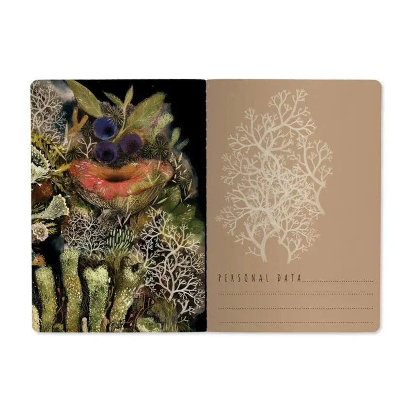 Bruno Visconti A5 Notebook - Forest Floor
