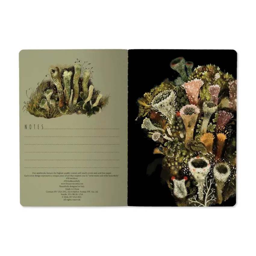 Bruno Visconti A5 Notebook - Forest Floor