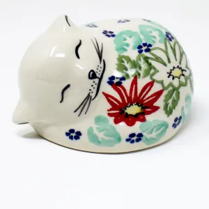 Cat Sleeping-Miniature in Dahlia