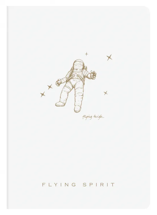 Clairefontaine Flying Spirit Sewn Spine Notebook - A5
