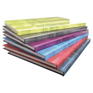 Clairefontaine Hardcover Notebook - Ruled w/ margin 96 sheets - 8 1/4 x 11 3/4 - Assorted