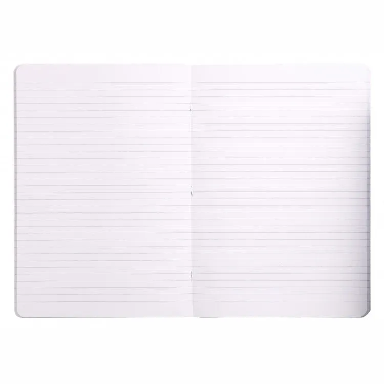 Clairefontaine Staple bound Notebook - Ruled 48 sheets - 6 x 8 1/4 - A5 - Assorted