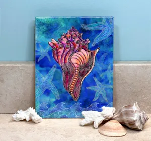 Conch Shell Ceramic Tile