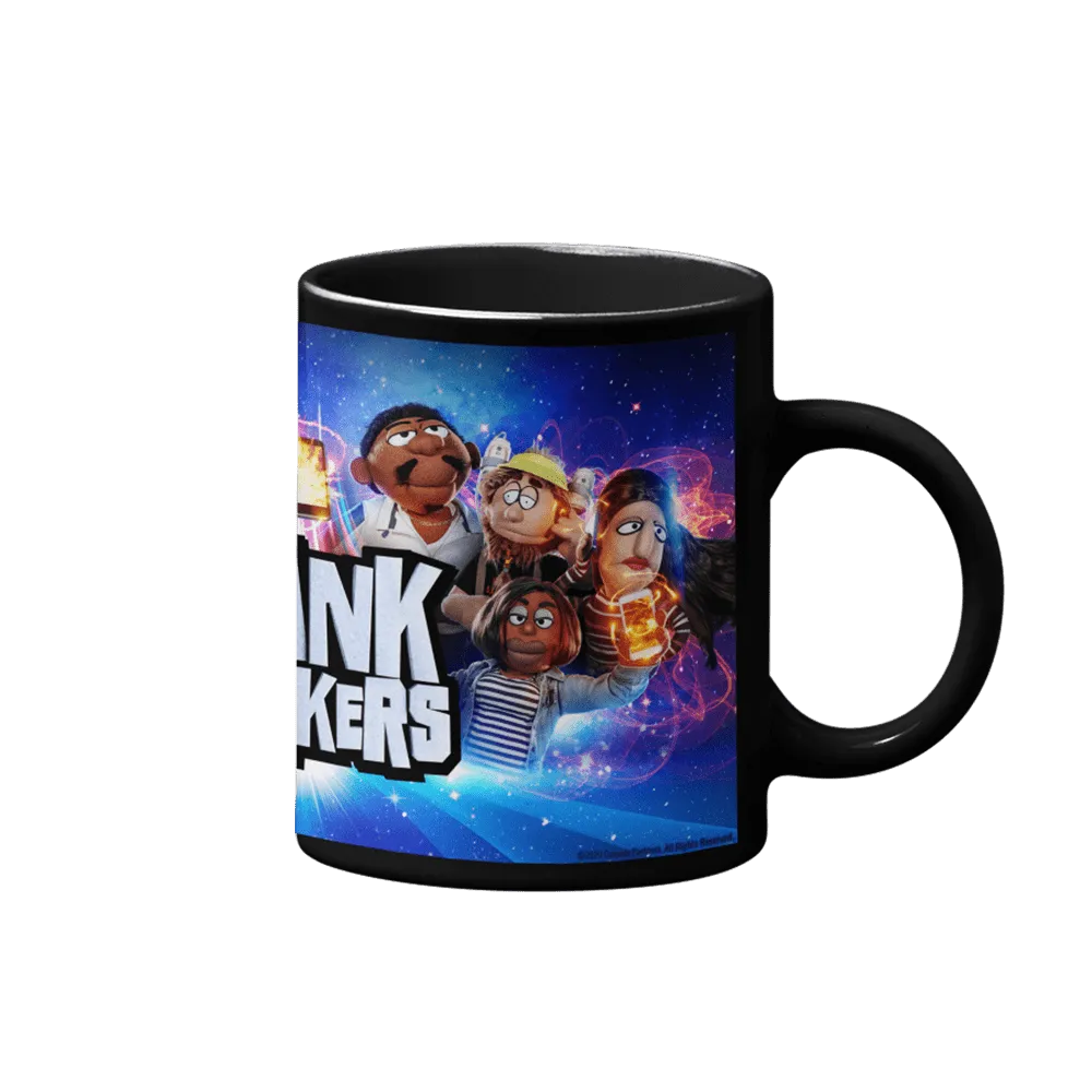 Crank Yankers Key Art Full Wrap Black Mug