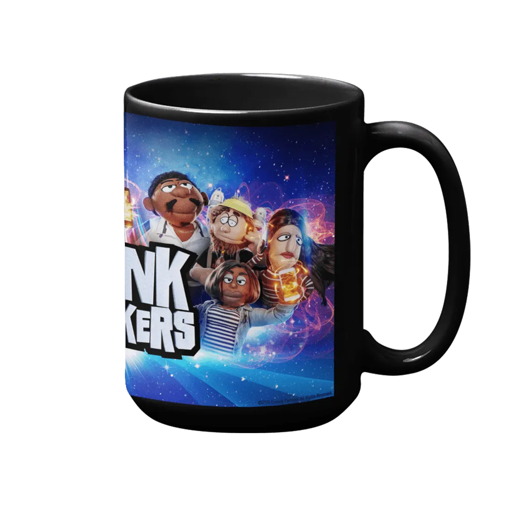 Crank Yankers Key Art Full Wrap Black Mug