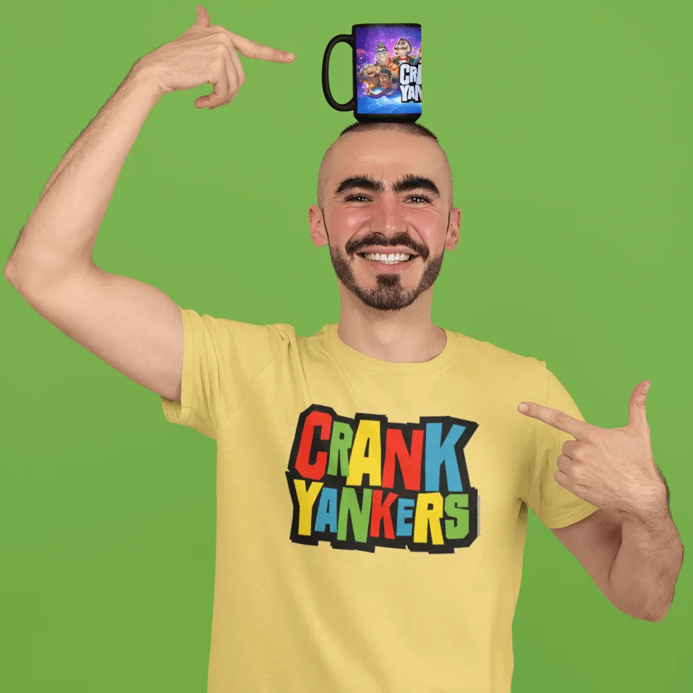 Crank Yankers Key Art Full Wrap Black Mug