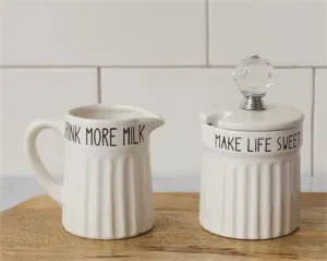 Cream & Sugar Jars