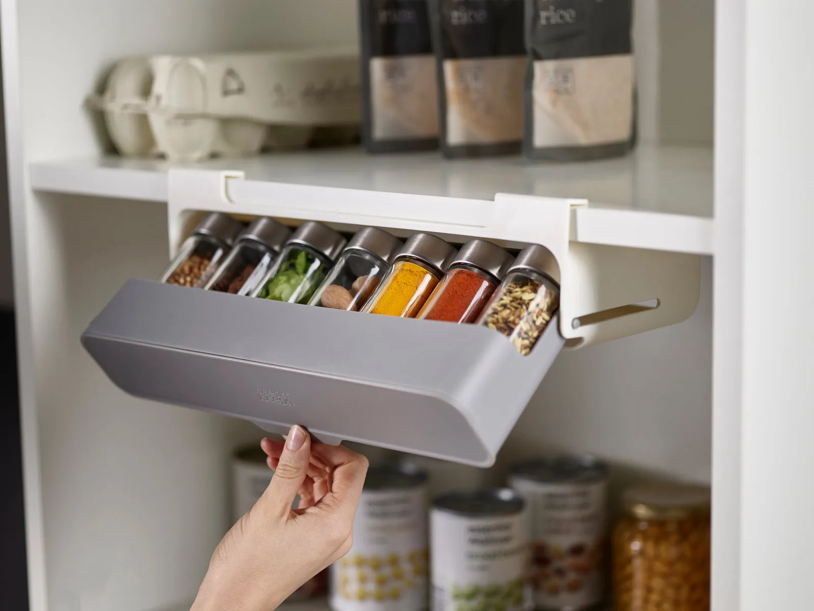 CupboardStore Under-shelf Spice Rack