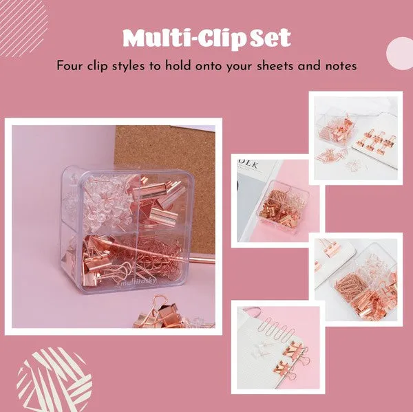 Daydreamer Rose Gold Office Accessories Gift Set