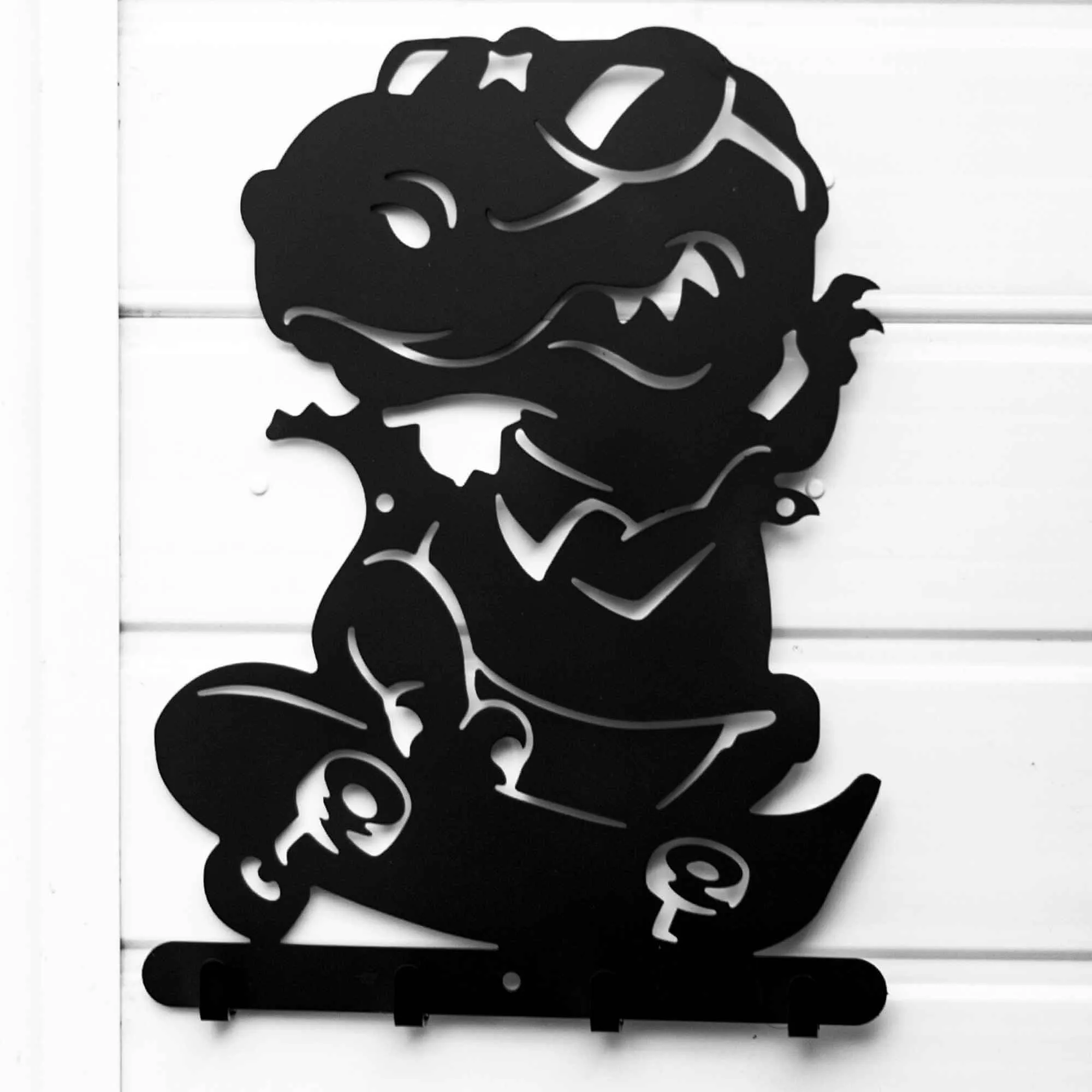 Dinosaur Boys Bedroom Wall Hooks Hanger Jurassic Park Coat Robe Holder