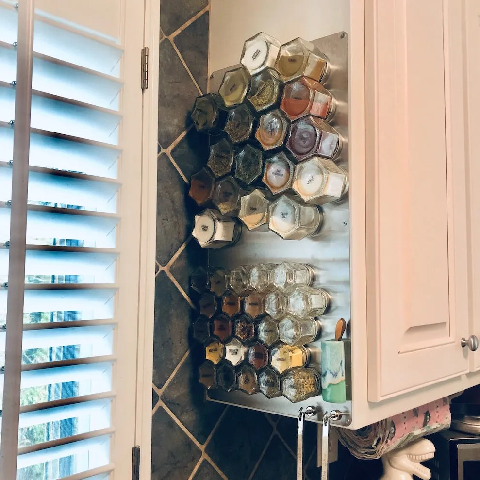 EMPTY BUNDLE: Small   Large Magnetic Spice Jars