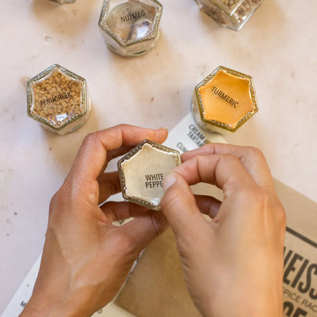 EMPTY BUNDLE: Small   Large Magnetic Spice Jars