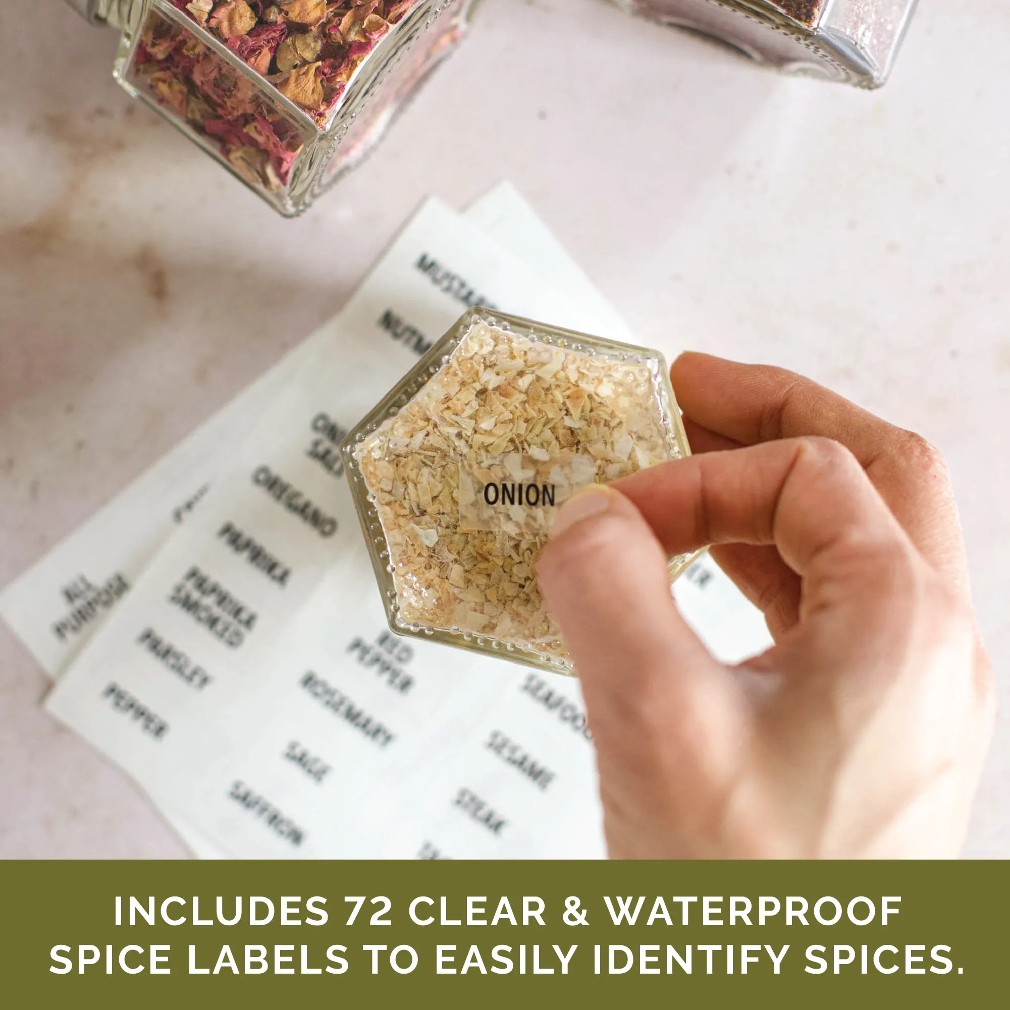 EMPTY BUNDLE: Small   Large Magnetic Spice Jars