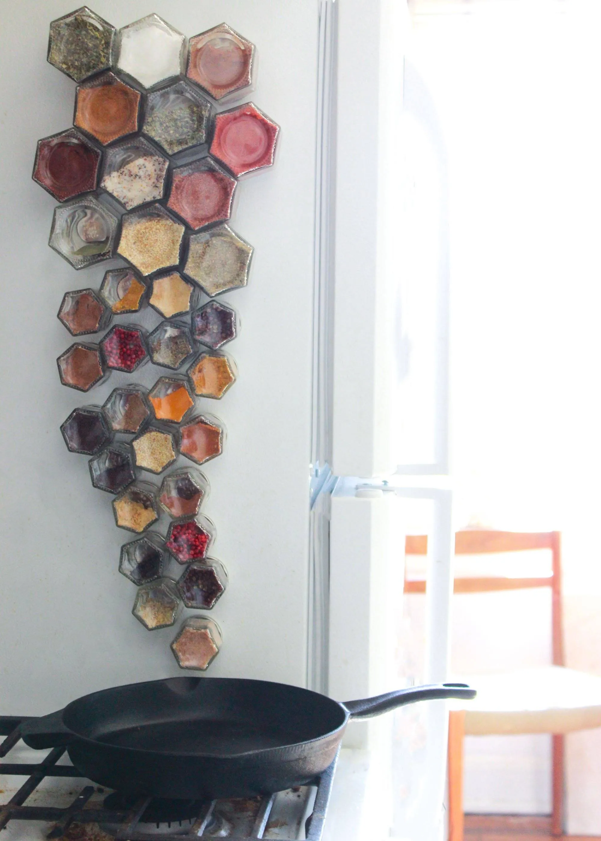 Empty Magnetic Spice Jars – 24 Jar Boxed Set