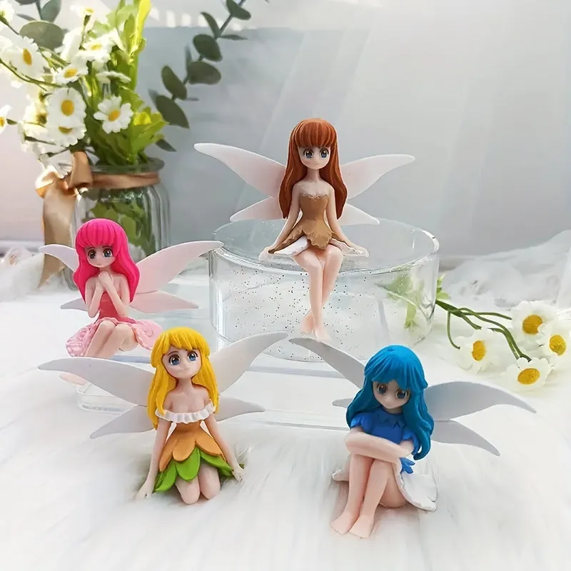 Enchanting Miniature Fairy Figurines  Perfect Garden Decor and Gifts