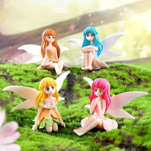 Enchanting Miniature Fairy Figurines  Perfect Garden Decor and Gifts