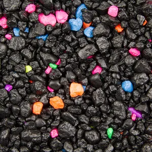 Estes Permaglo Aquarium Gravel Black Lagoon 5 lb.