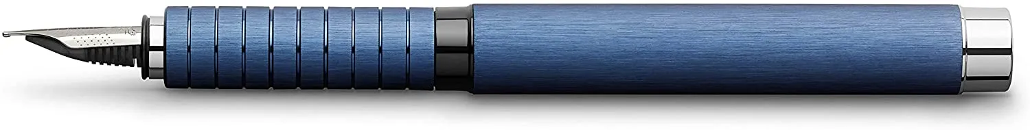 FABER-CASTELL Fountain Pen Essentio Aluminium Blue F
