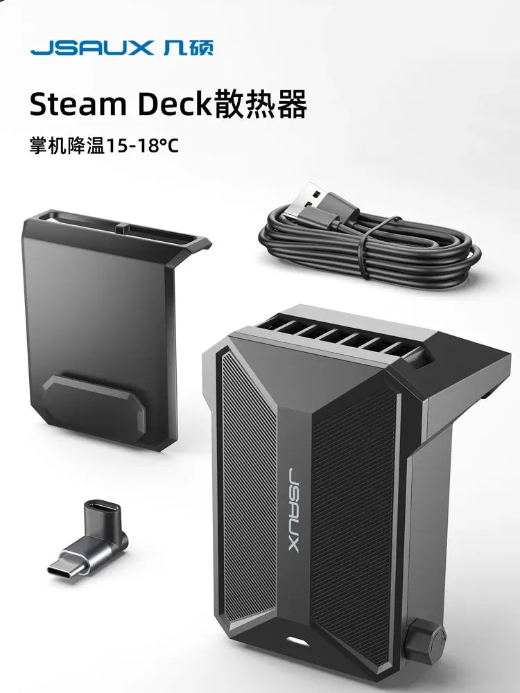 Fan Cooler for Steam Deck,Radiator Fans Accessories for Steam Deck,Protect Steam Deck from High Temperature,Extend The Life of S