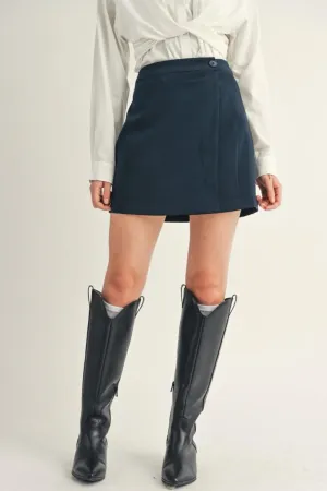 Finest Touch Overlapped Mini Skirt