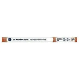 Fluorescent Light Bulb, Kitchen & Bath, 24-In., 20-Watts