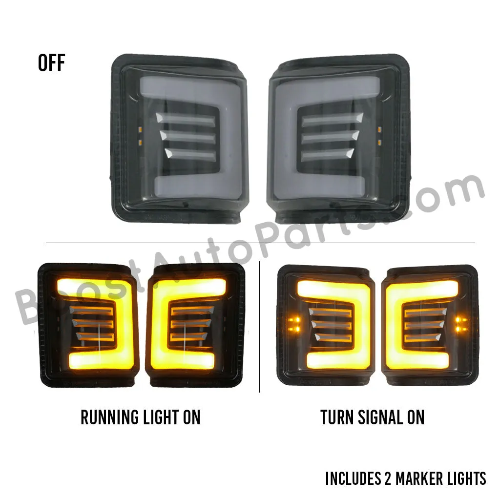 Ford Tow Mirror Replacement Lights (2008 Style)