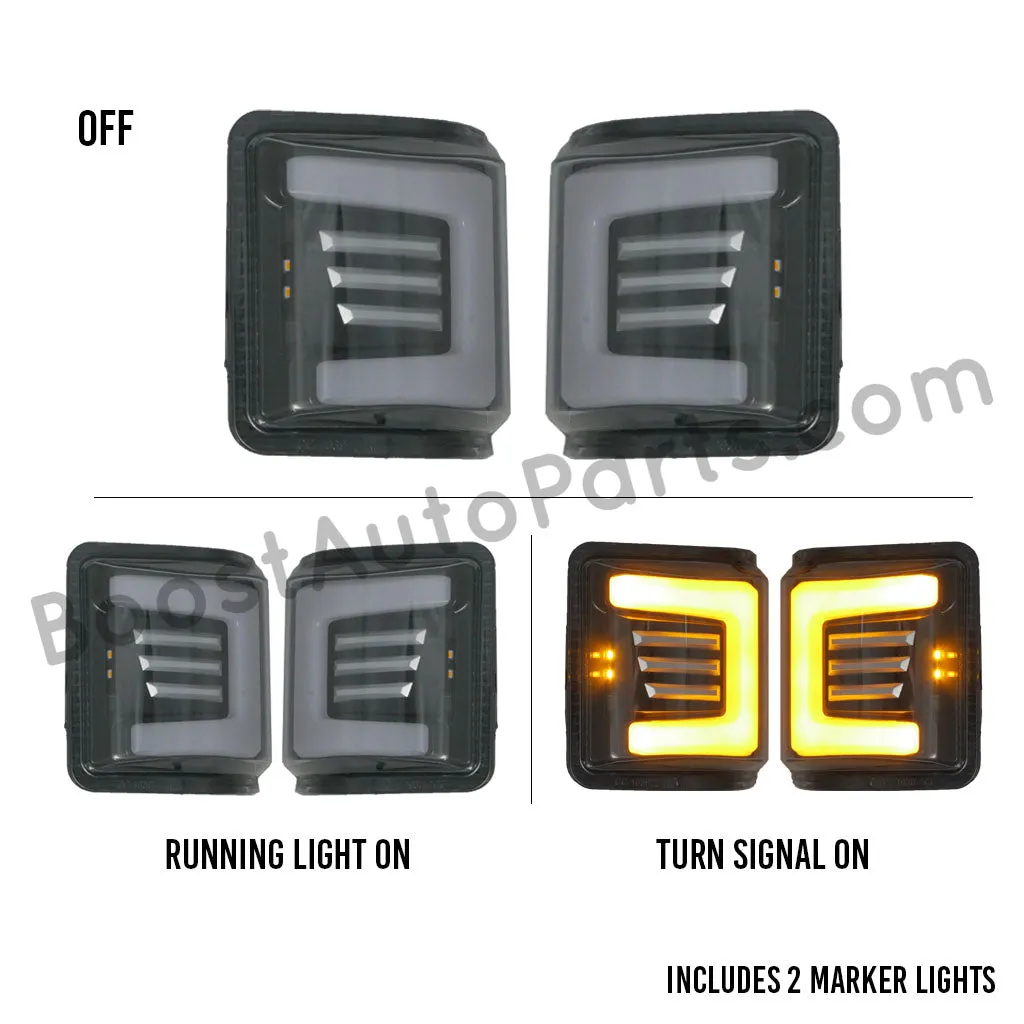 Ford Tow Mirror Replacement Lights (2008 Style)