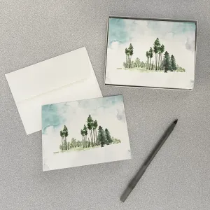 Forest Watercolor / Notecard Set