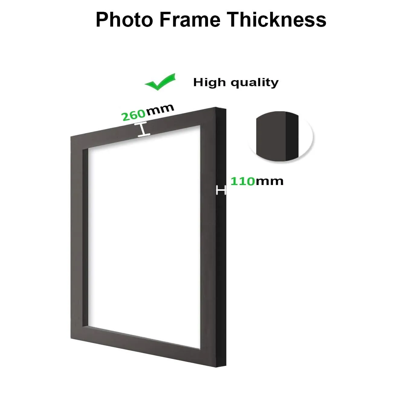 GADGETS WRAP Printed Photo Frame Matte Painting for Home Office Studio Living Room Decoration (11x17inch Black Framed) - Cool Monkey Trouble B