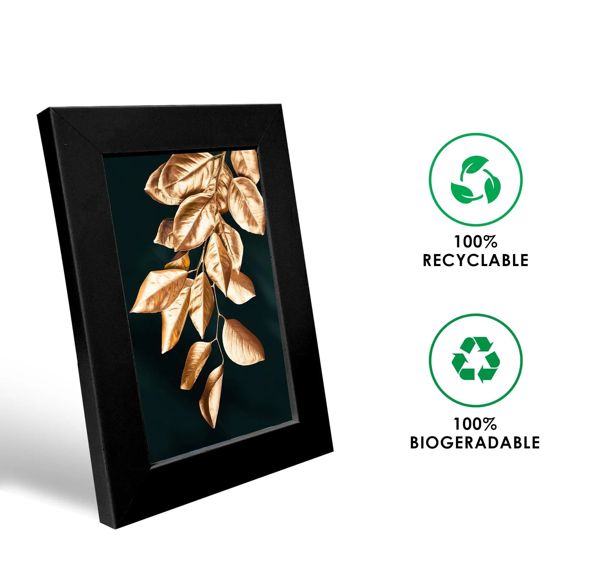 GADGETS WRAP Printed Photo Frame Matte Painting for Home Office Studio Living Room Decoration (11x17inch Black Framed) - Cool Monkey Trouble B