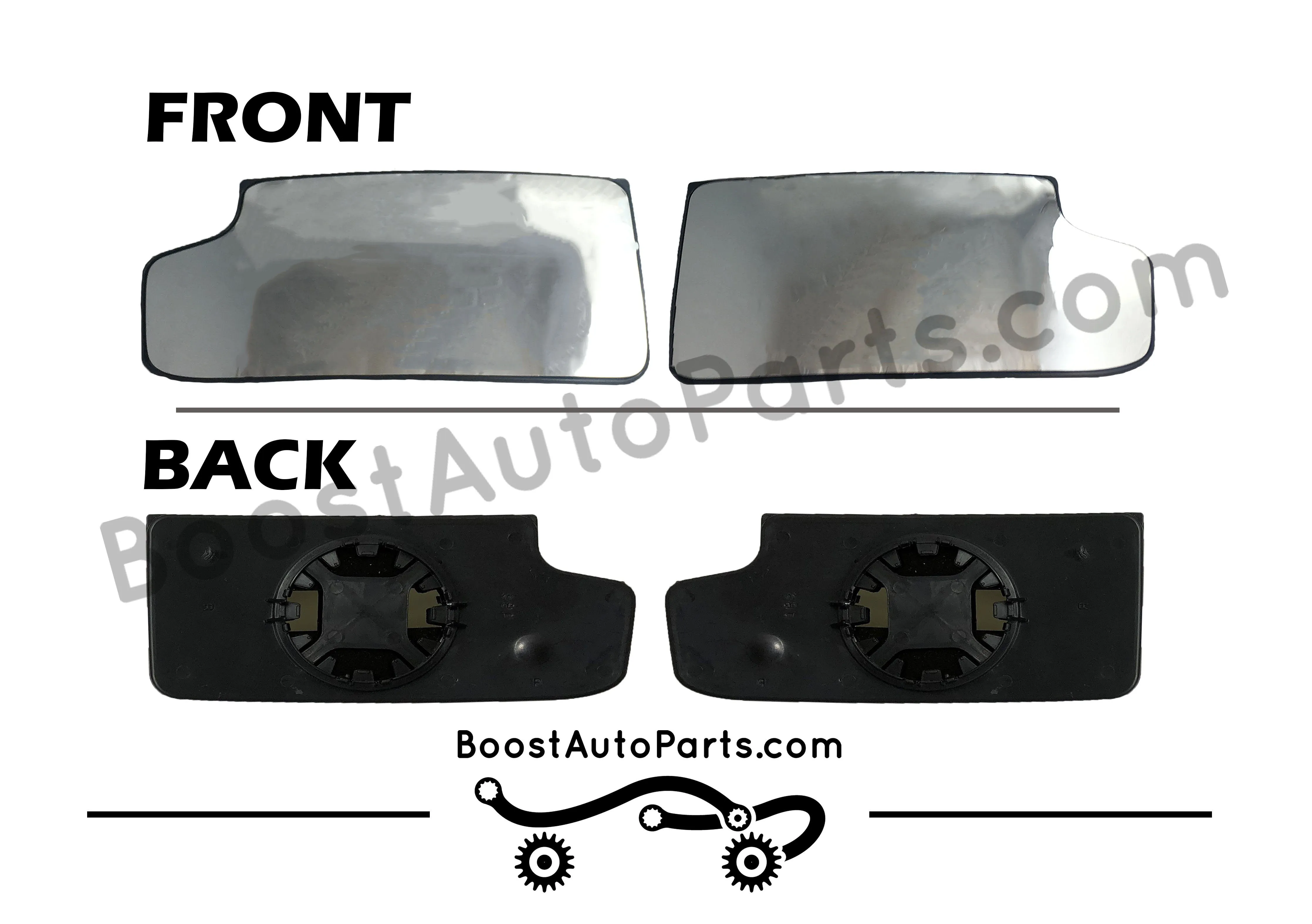 GM Tow Mirror Lower Glass (2015 Style)