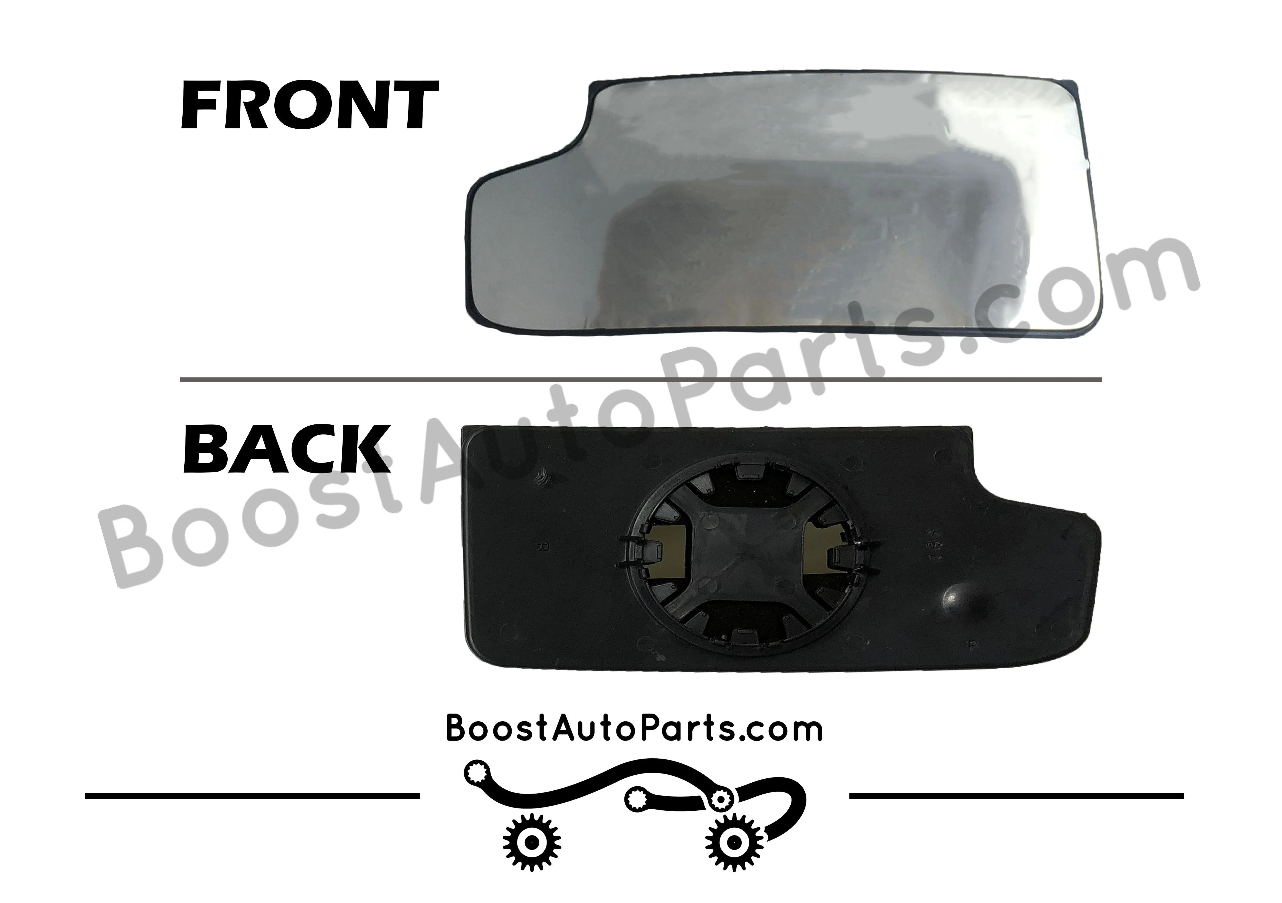 GM Tow Mirror Lower Glass (2015 Style)