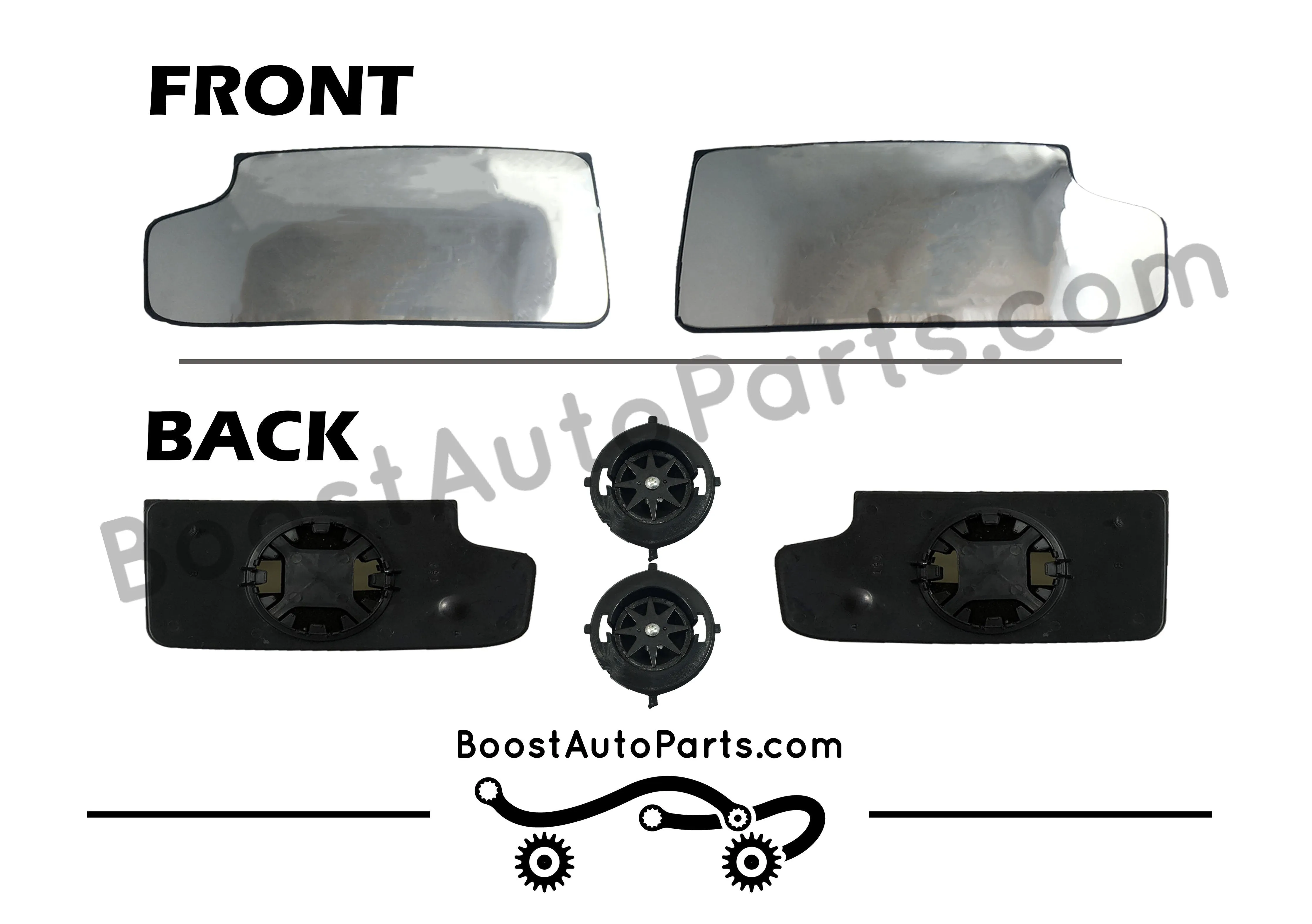 GM Tow Mirror Lower Glass (2015 Style)