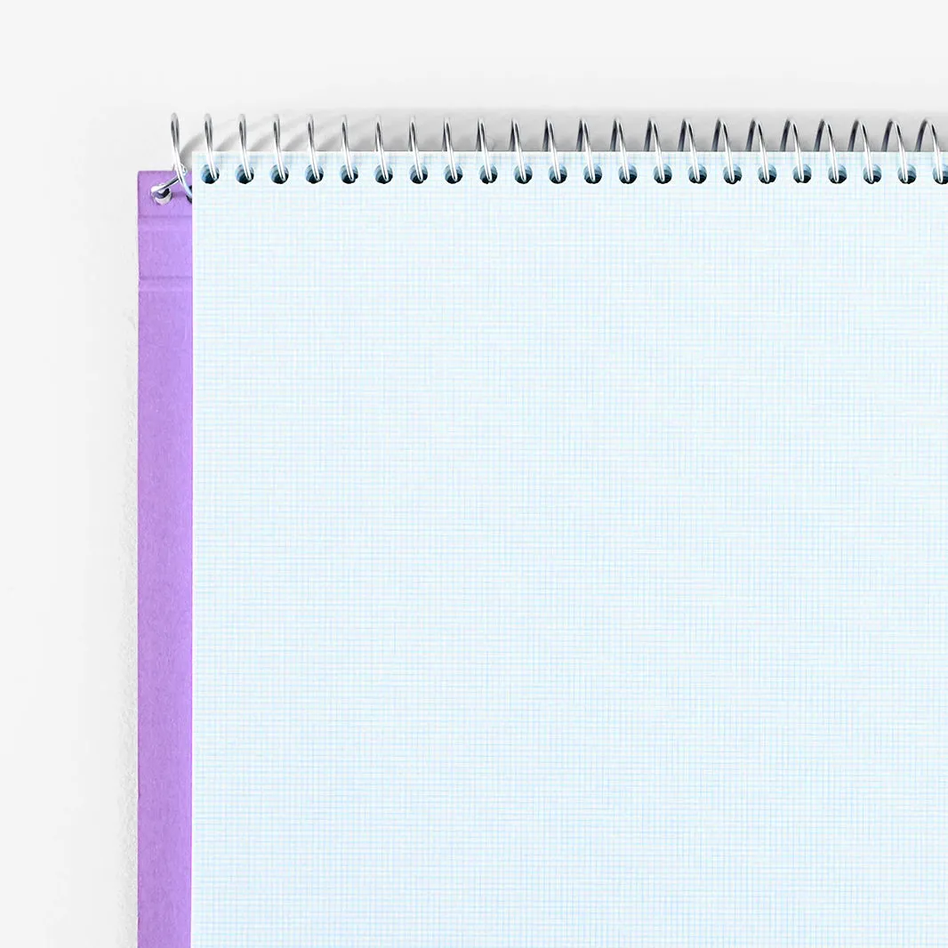 Heather Gray Notebook Pingraph A5