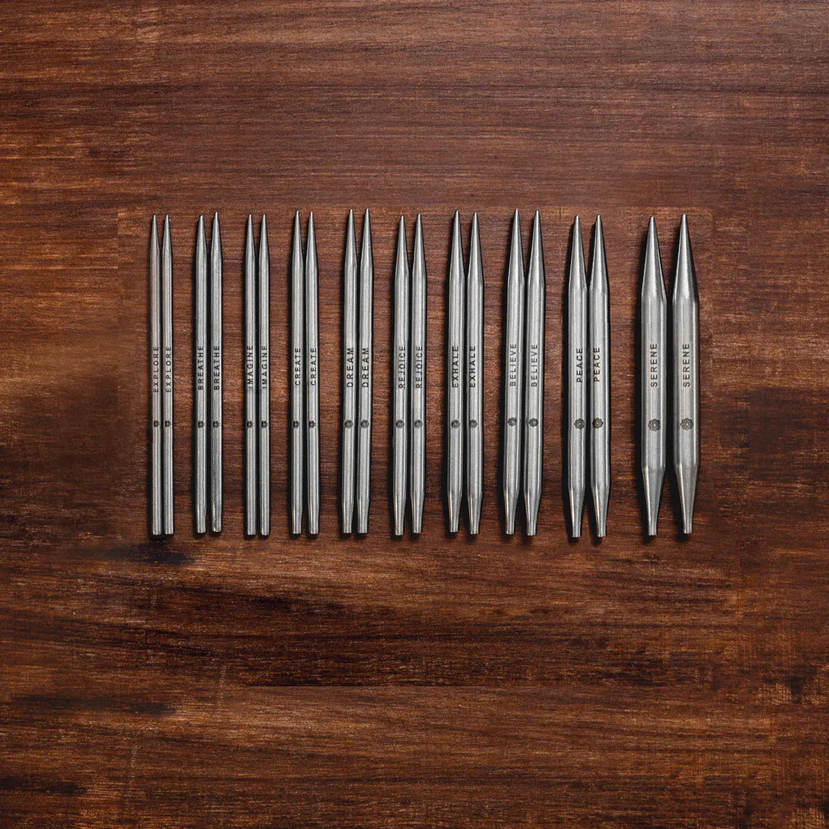 KnitPro Mindful Collection Interchangeable Lace Needle Tips - 4'' Tip - US 6
