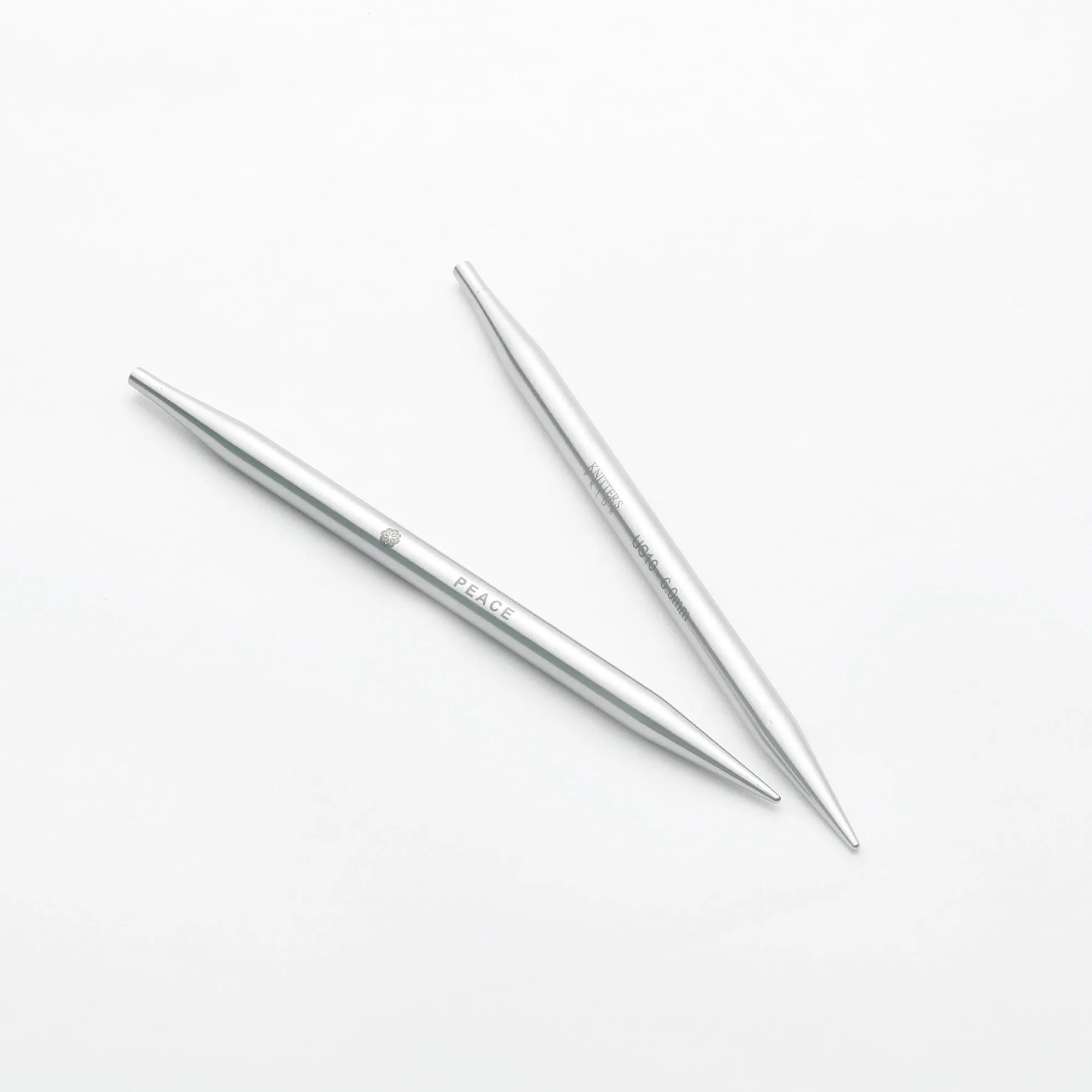 KnitPro Mindful Collection Interchangeable Lace Needle Tips - 4'' Tip - US 6