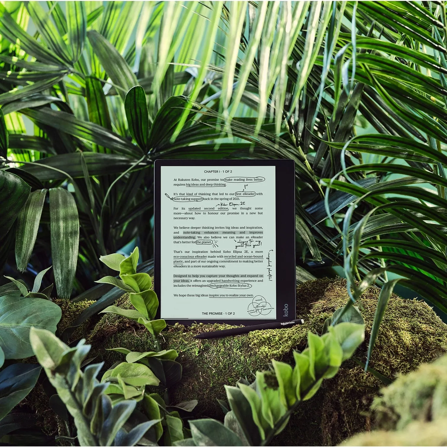 Kobo Elipsa 2E E-Reader with Stylus
