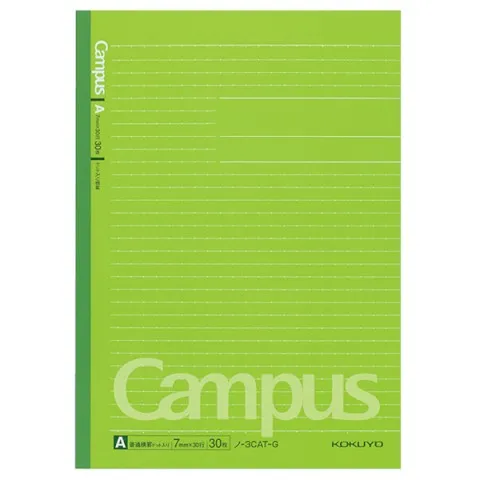 Kokuyo Campus Notebook Dotted Line B5 Line 6mm 30 Sheets 5 Color Pack