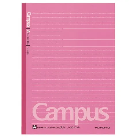Kokuyo Campus Notebook Dotted Line B5 Line 6mm 30 Sheets 5 Color Pack