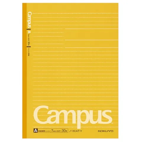 Kokuyo Campus Notebook Dotted Line B5 Line 6mm 30 Sheets 5 Color Pack
