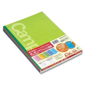 Kokuyo Campus Notebook Dotted Line B5 Line 6mm 30 Sheets 5 Color Pack