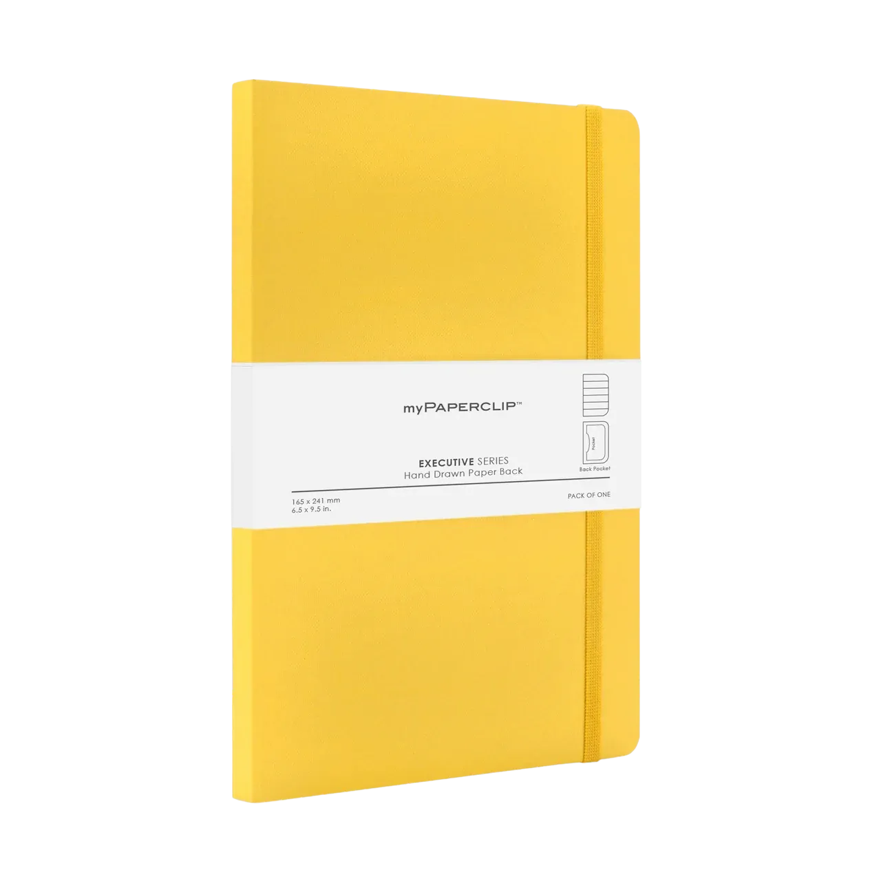 Large Executive Series-Ruled-Yellow