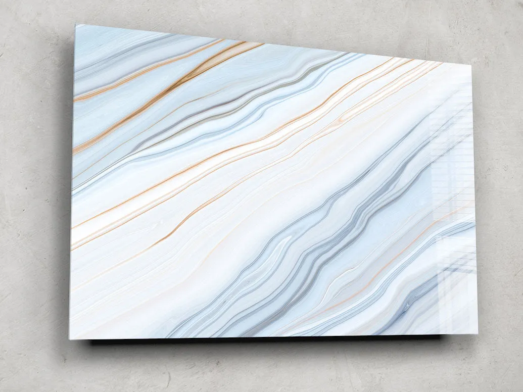Light Blue Marble Design