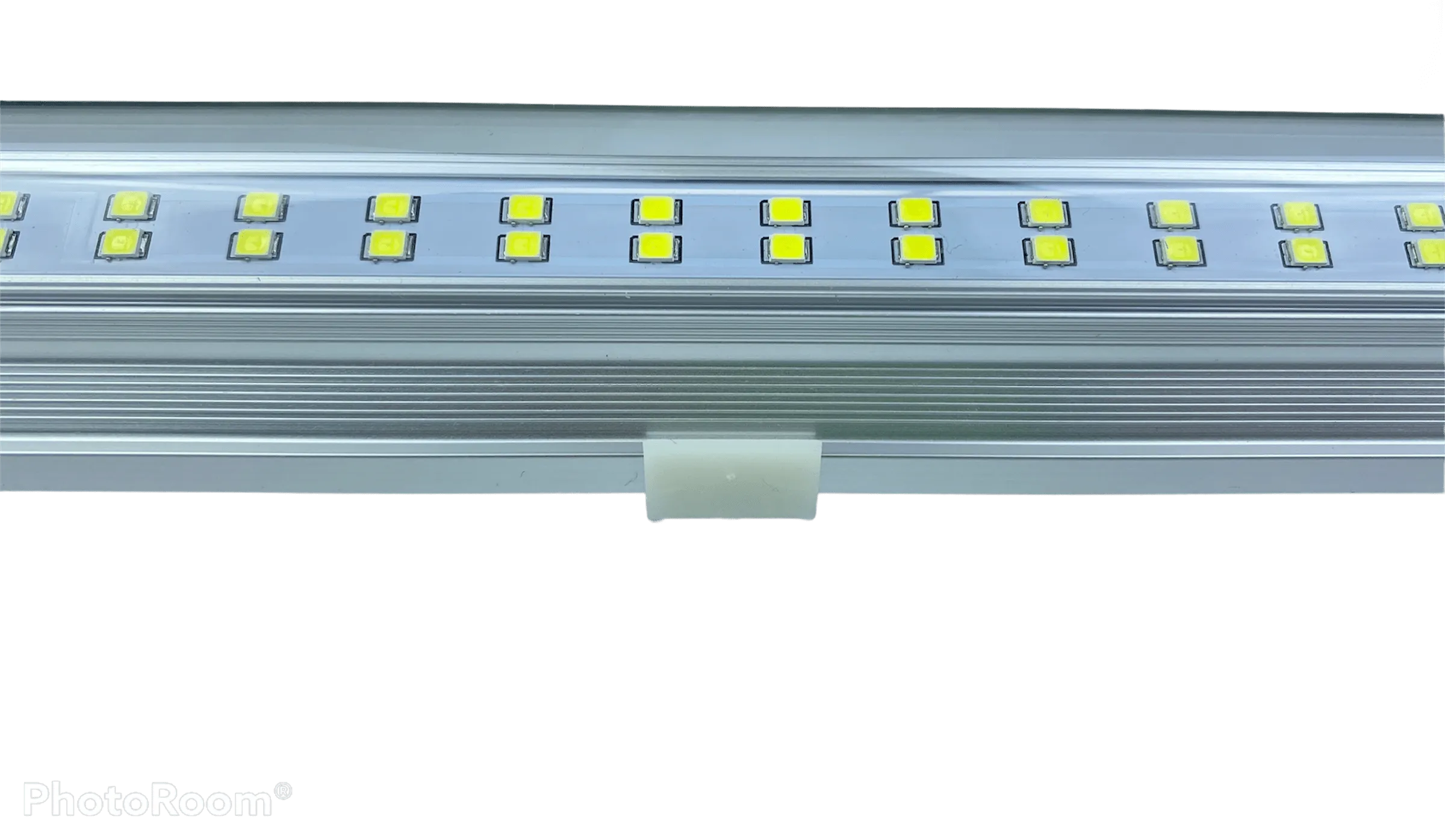 Linkable LED T8 8ft 144w 21,888 Lumen CLEAR LENS (NO RF) Quad-Row w/Mounting Hardware