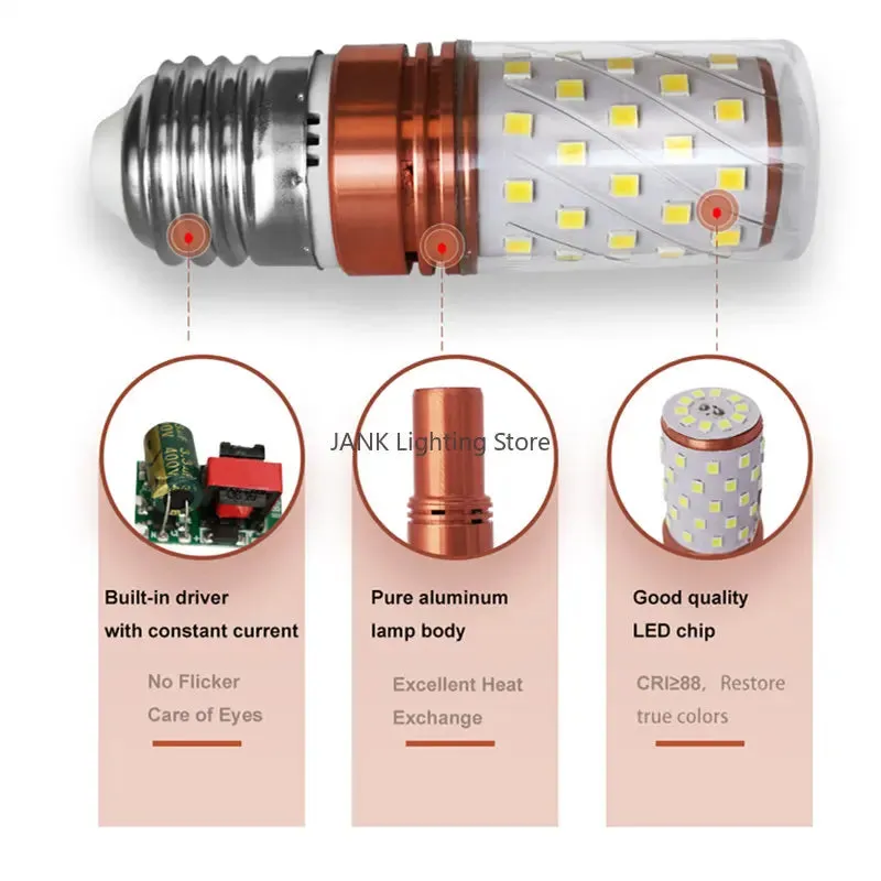 Mansion LED Bulbs: G4 G9 E14 85-265V Holder for Crystal Chandeliers & Lamps