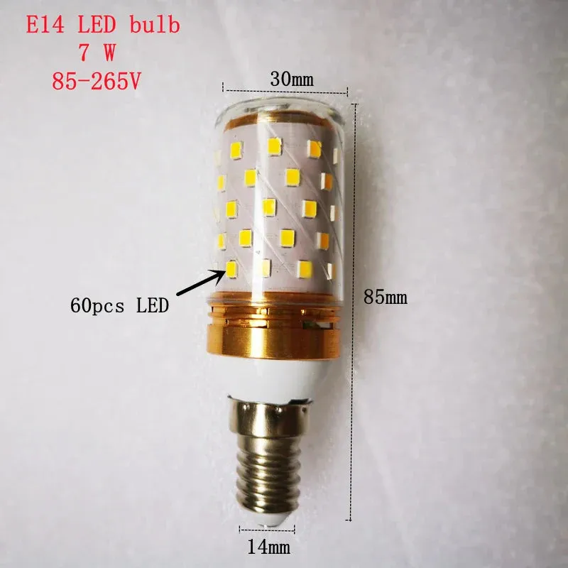 Mansion LED Bulbs: G4 G9 E14 85-265V Holder for Crystal Chandeliers & Lamps